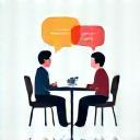Icon representing a meeting or consultation