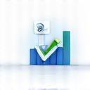 Icon representing project completion or a handshake